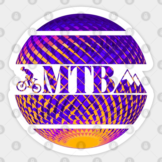 Mountainbike MTB Sticker by Bailamor